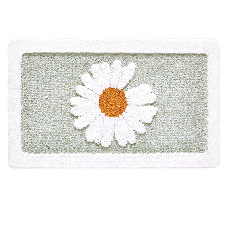 Toilet Door Mat Entrance Door Absorbent Mat Anti-slip Door Mat