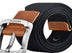 Men's Canvas Work Belt Labor Insurance Pin Buckle Belt - Minihomy