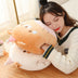 Cartoon Dinosaur Pig Bear Penguin Hands Warm Pillow Down Cotton - Minihomy