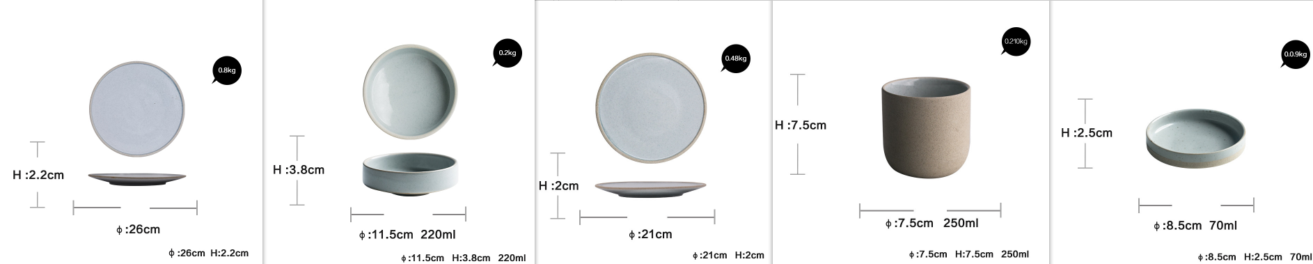 Household Dinner Plate  Flat Plate Bowl And Plate Set - Minihomy