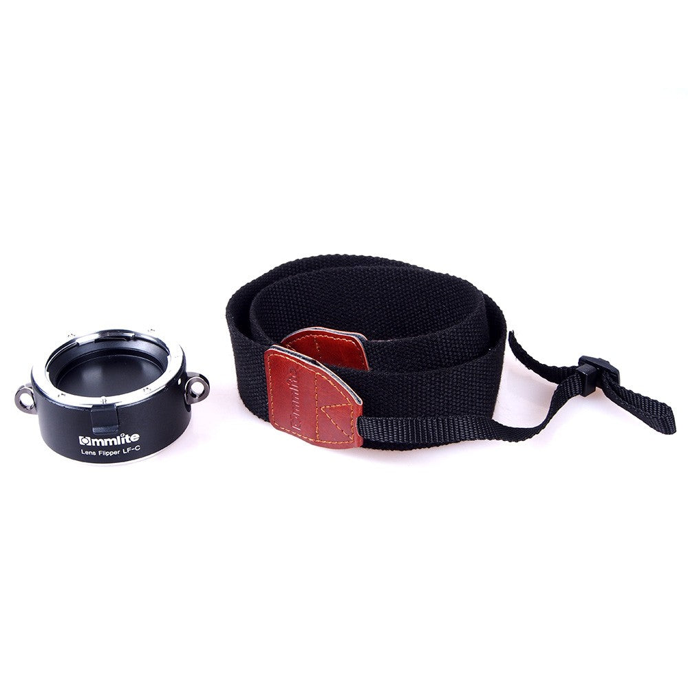 Camera Lens Flipper Double Dual Lens Holder forNikonE-Mount - Minihomy