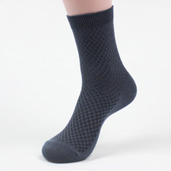 Bamboo fiber men's Business  socks - Minihomy