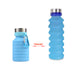 Folding Water Bottle Portable Retractable Silicone Coffee Bottle Outdoor Travel Drinking Sport Drink Kettle - Minihomy