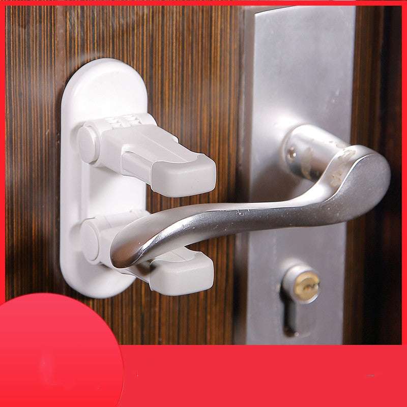 Multi-function Door Handle Lock Anti-baby Pet Clip Hand Lock - Minihomy