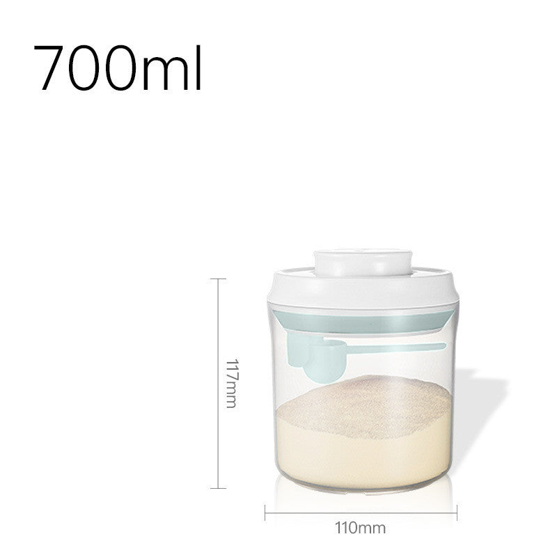 Transparent Milk Powder Box Sealed Container Moisture-proof Portable Large Capacity