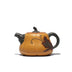 dark-red enameled pottery teapot - Minihomy