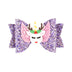 Bright Glitter Kids Fairy Bow Princess Hairgrips - Minihomy