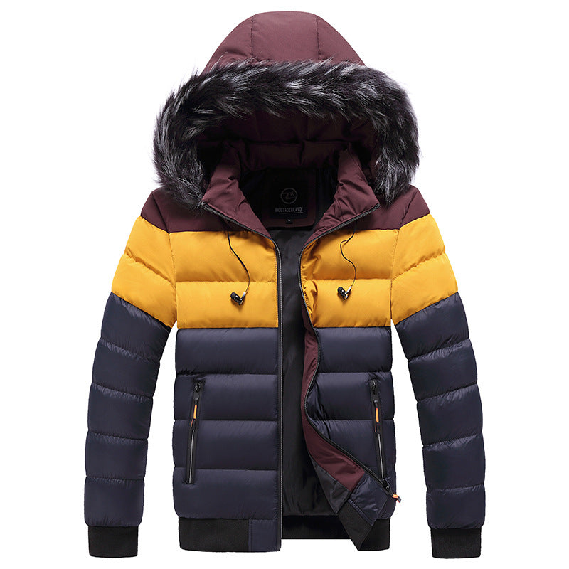 Winter Jacket Casual Warm Thick Waterproof Parkas Coat Men