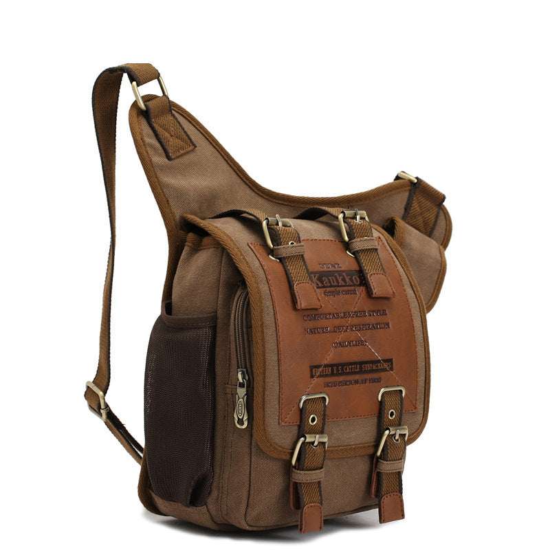 Canvas Messenger Retro Vintage Crossbody Bags - Minihomy