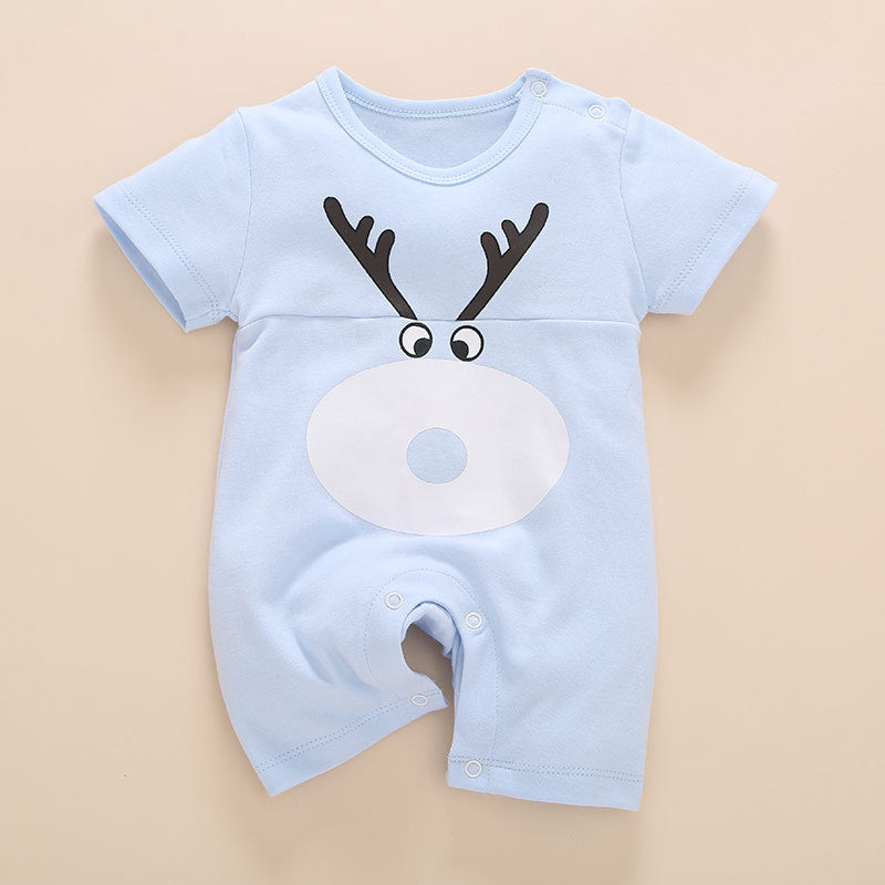 Baby clothes wear one piece clothes pure cotton clothes - Minihomy