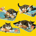 Cat Toy Catnip Toys Fish-shaped Cat Ring Paper Sounding Toys - Minihomy