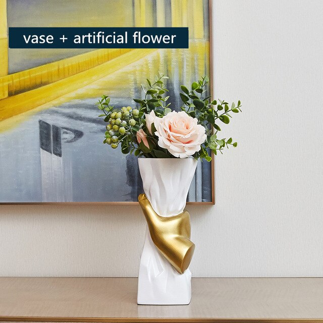 Creative Decoration Home Living Room Flower Arrangement vase - Minihomy