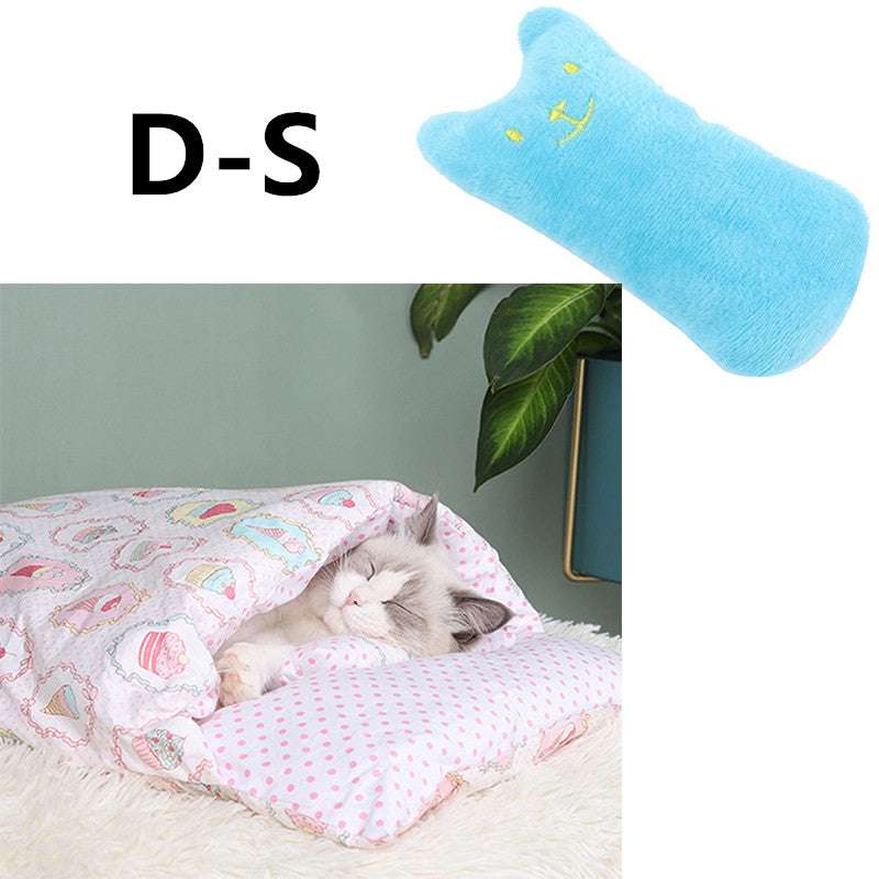 Cat Litter Winter Warm Closed Removable And Washable Quilt - Minihomy