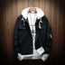 Men Hooded Denim Jackets Jean Coats - Minihomy