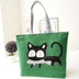 Cat Canvas Shoulder Bag - Minihomy