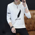 Feather sweater youth casual loose long sleeves - Minihomy