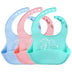 Baby food Bib baby meal silicone saliva bag - Minihomy