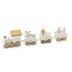 Christmas Ornament Wooden Train - Minihomy