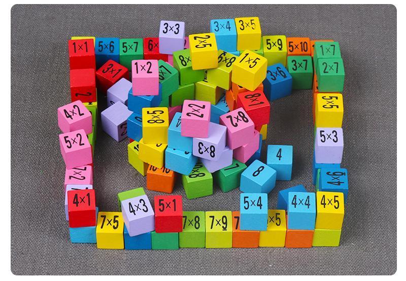 Wooden Montessori Multiplication Table - Minihomy