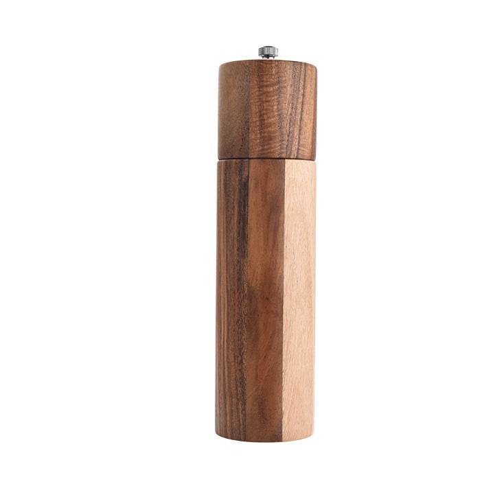 Cylindrical ceramic core manual pepper grinder - Minihomy