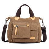 Retro Fashion Canvas Casual Female Bag