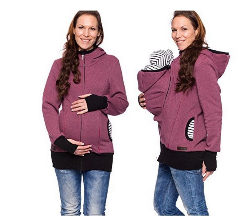 Multi-functional Mother Kangaroo Sweater - Minihomy