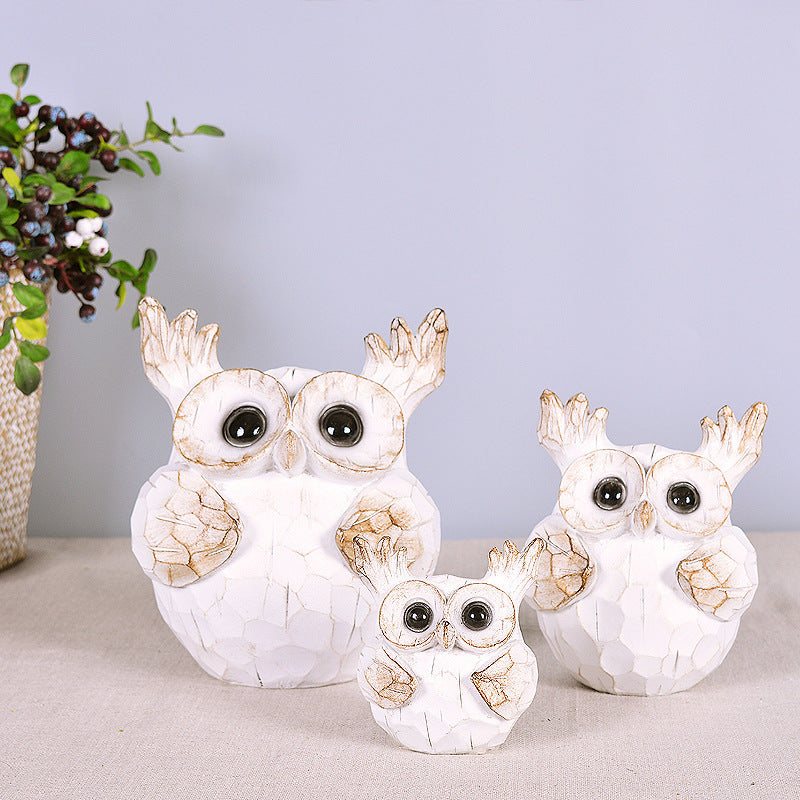 Owl Auspicious Animal Home Decoration - Minihomy