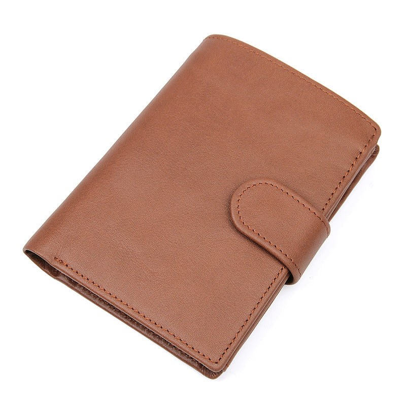 Leather Men's Wallet - Minihomy