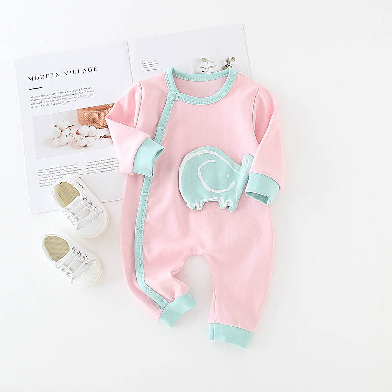 Baby one-piece romper cotton baby - Minihomy