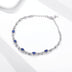 Natural Sapphire Bracelet Women's S925 Silver Set Gem Jewelry - Minihomy