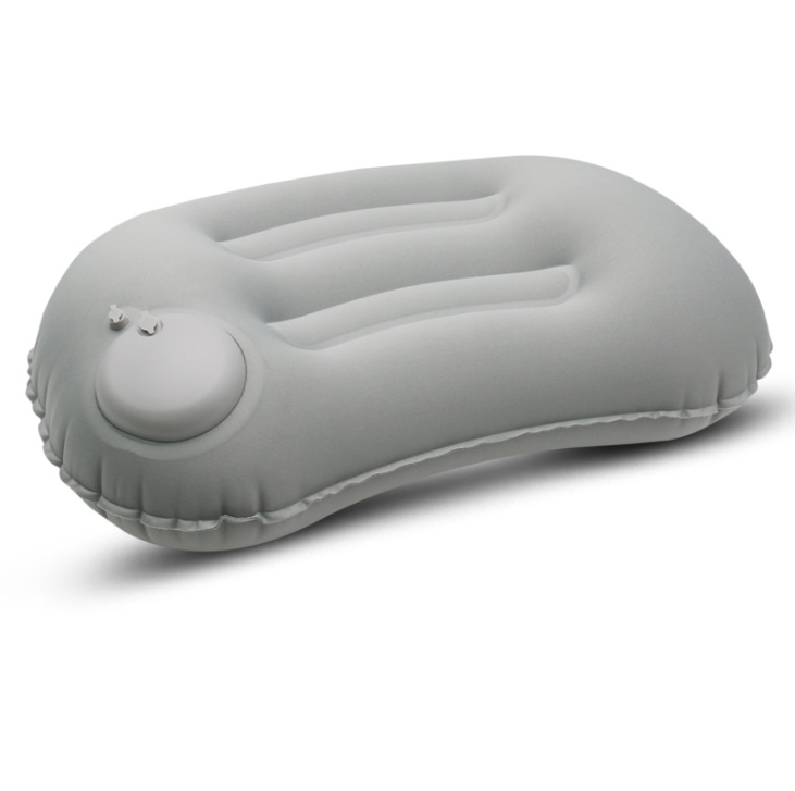 Inflatable pillow press  portable travel cushion - Minihomy