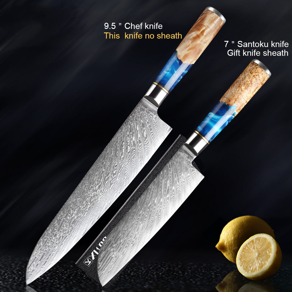 Kitchen Knife Set: Chef's Knife, Meat Chopping Knife - Minihomy