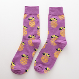 Happy tube socks fruit banana men's and women's socks - Minihomy