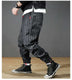 Japanese Style Men Jeans Stripe Designer Casual Denim Cargo Pants Men - Minihomy