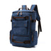 Men's Backpack Vintage Canvas Backpack  Men's Travel Bags Large Capacity Backpack Laptop Backpack - Minihomy