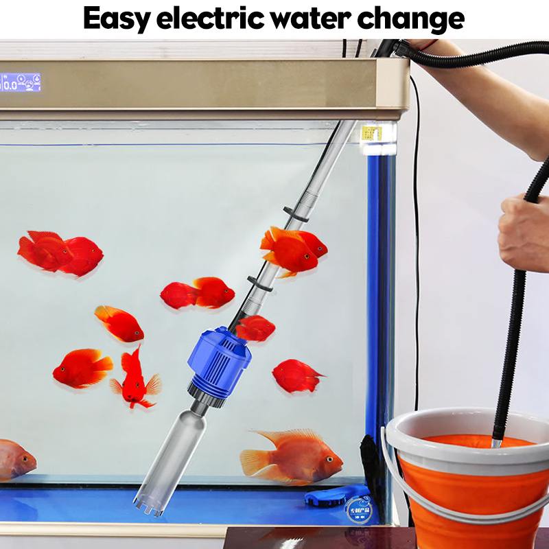 Efficient Electric Aquarium Water Change Pump Cleaning Tools For Fish Tank Water Filter Pump - Minihomy