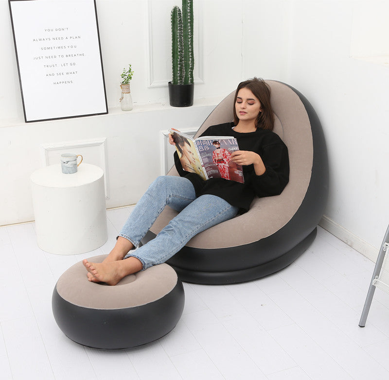 Lazy Bean Bag with Inflatable Folding Sofa - Minihomy