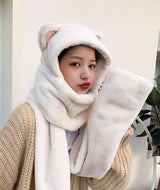 Bear Ears Scarf Hat - Minihomy