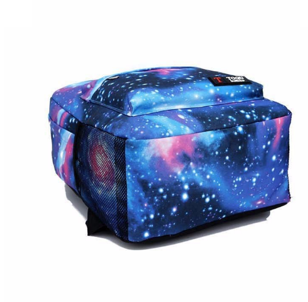 Galaxy Stars Universe Space School Book Shoulder bag printing backpack travel backpacks - Minihomy