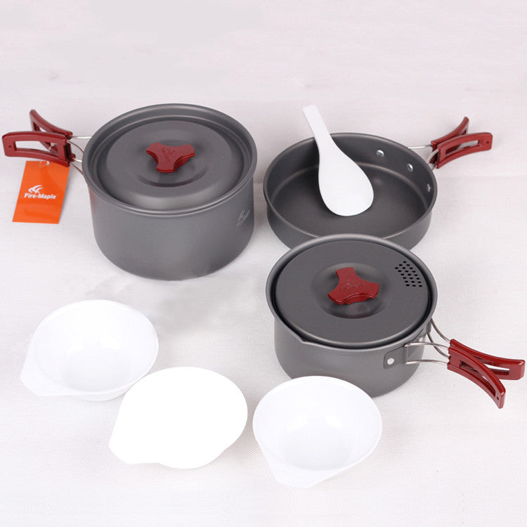 Picnic cookware set camping pot set camping pot - Minihomy