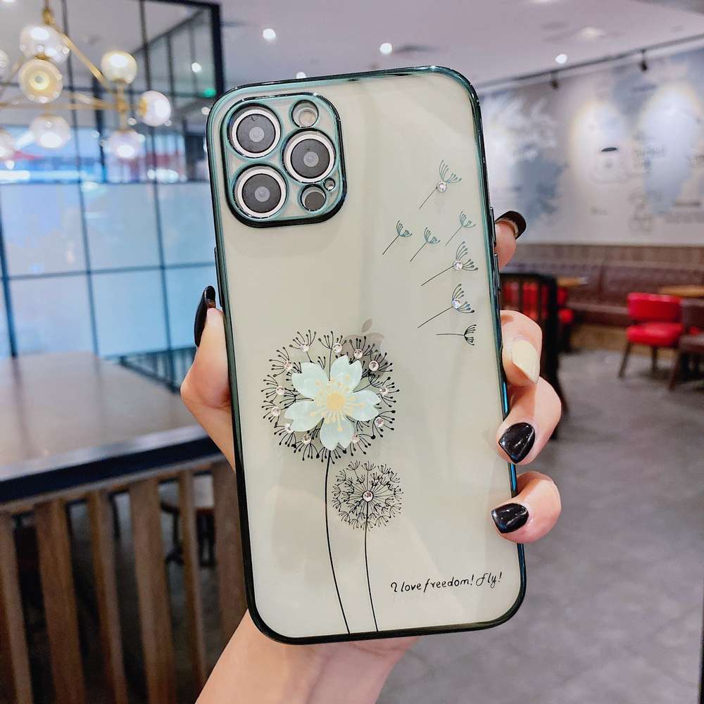 Luxury 3D Cute Flower Spin Stand Holder Phone Case - Minihomy