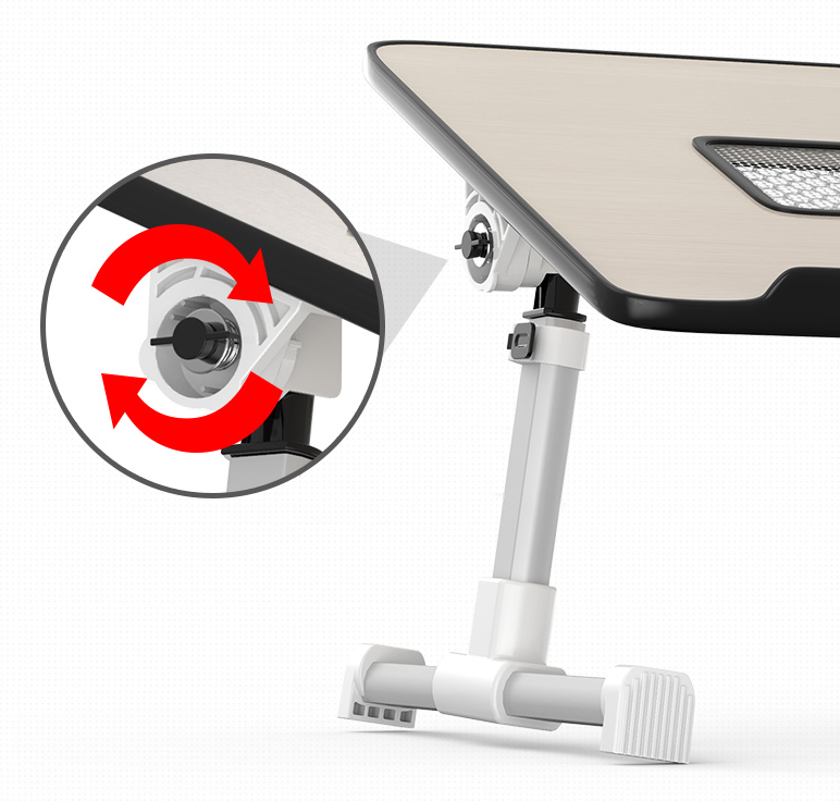 Adjustable Laptop Desk Stand - Foldable Notebook Laptop Bed Table - Minihomy