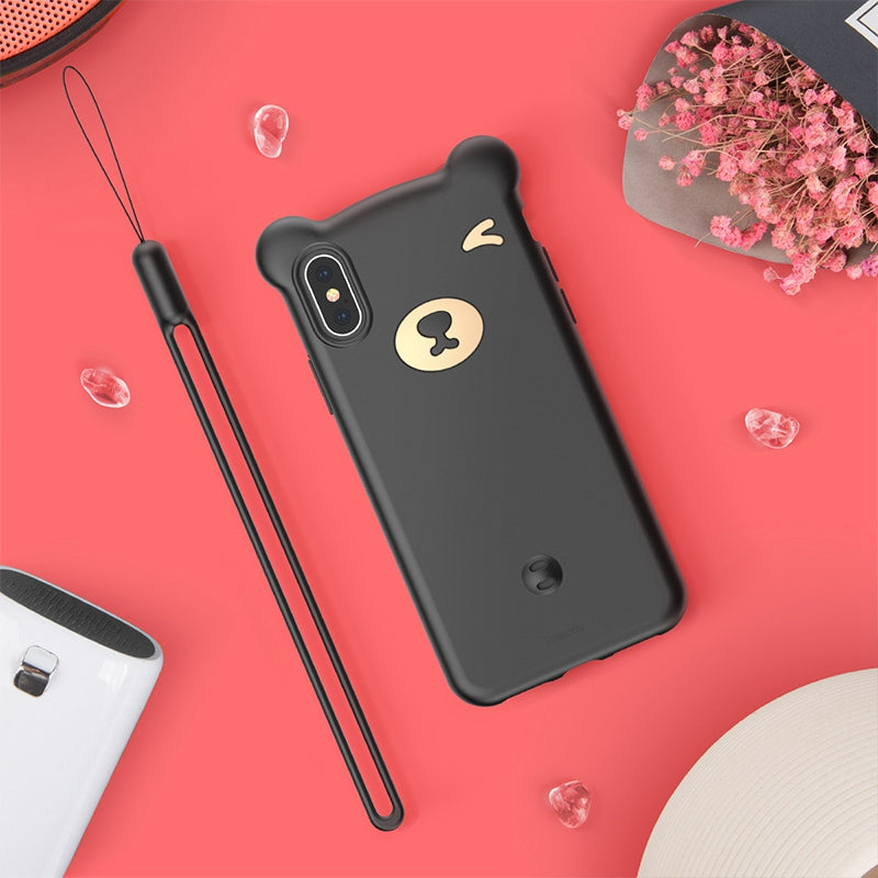 Bear Silicone Case Compatible With Mobile Phone Cases - Minihomy