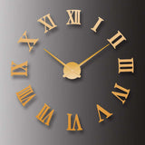 Creative Wall Mirror Clock - Modern Decor & Timepiece - Minihomy