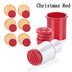 Cartoon Christmas Cookie Mould DIY Embossed Stamp Cutting Die - Minihomy