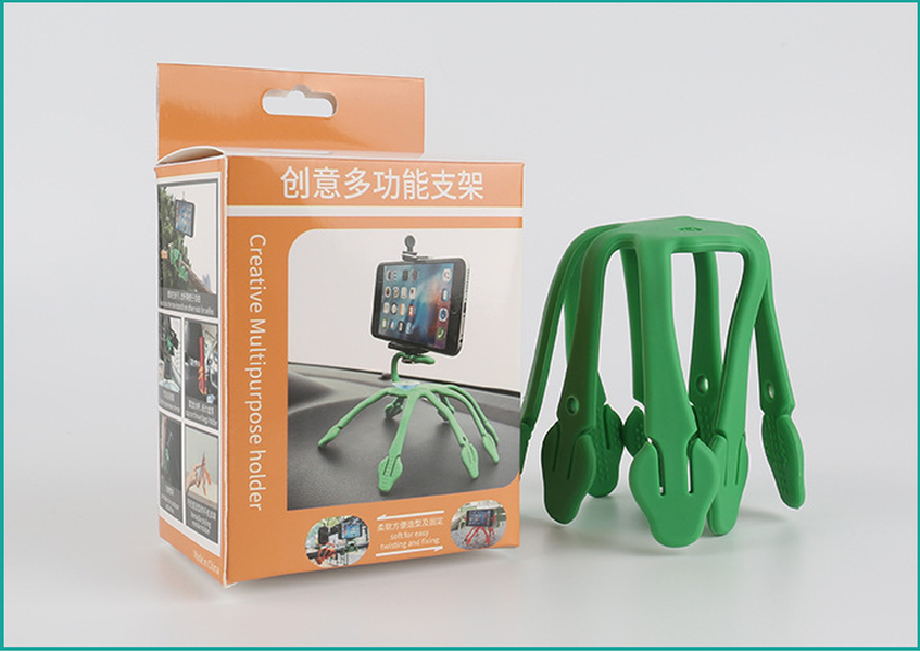 Compatible with Apple, Tripod phone holder - Minihomy