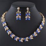 Alloy Printing Water Wave Chain Metal Blue - Minihomy