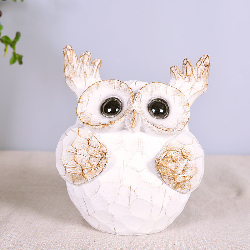 Owl Auspicious Animal Home Decoration - Minihomy