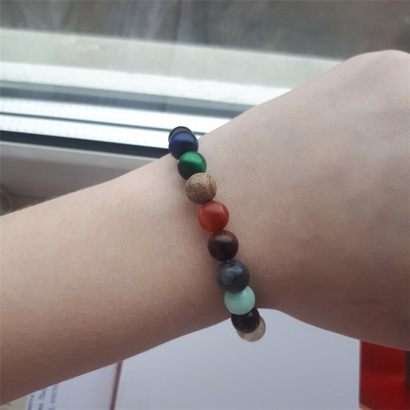 Solar system planet bracelet