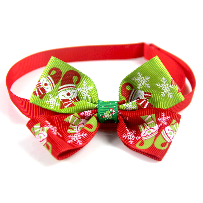 Pet Bow Tie Bow Tie Handmade Jewelry Collar - Minihomy